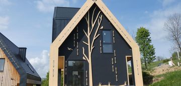 Domek w górach w zębie koło zakopanego