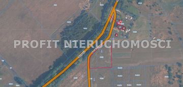 Działka z możliwością podziału na dwie mniejsze