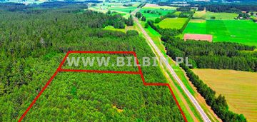 Działka leśna w nowej wsi.