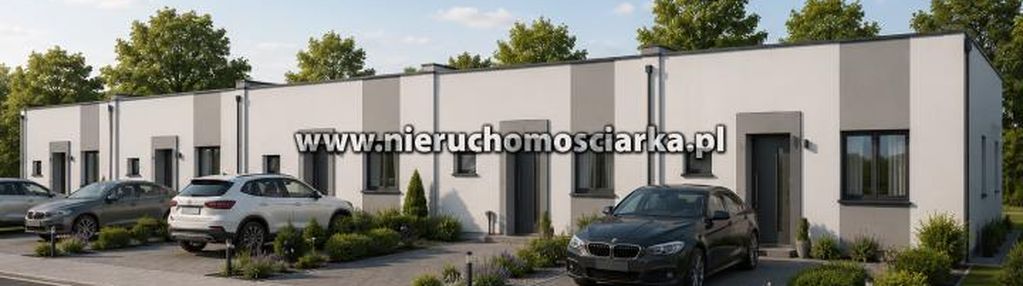 Nowoczesne domy szeregowe turza stan deweloperski
