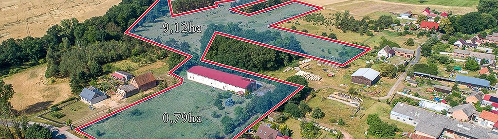 Nieruchomość inwestycyjna 99.100 m² ! - ostrzyce
