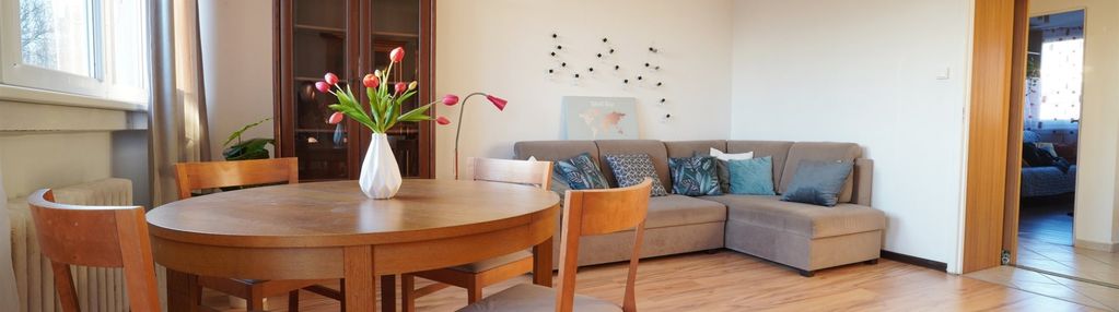 Mieszkanie wśród zieleni i ładnym widokiem.centrum