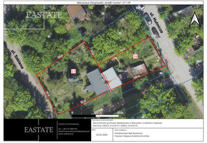 Działka inwestycyjna na targówku - 886 m²