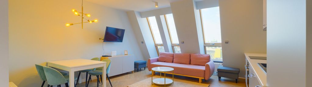 Unikatowe, piękne mieszkanie na ostatnim piętrze