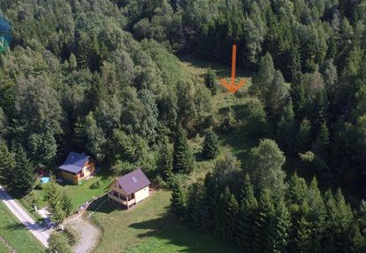 Działka rolna o pow. 806 m² w otoczeniu lasu