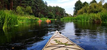 Działka obok rzeki w krutyni 1.220 ha