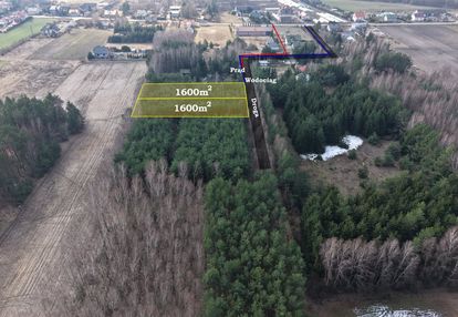 Idzikowice działka w otulinie lasów nad wkrą