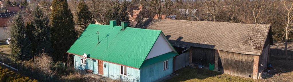 Dom 75m2 | bud. gospodarczy | garaż działka 13 ar