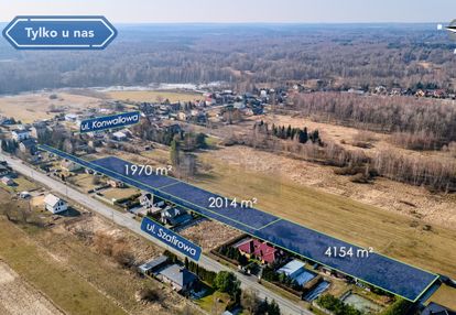 Działki pod budowę.