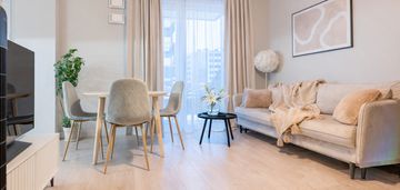 2 pokoje|stacja grochów|gotowe|ogródek 40m2|garaż