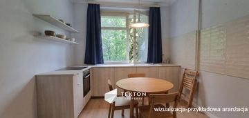 Rozkładowe m3 na parterze wśród zieleni