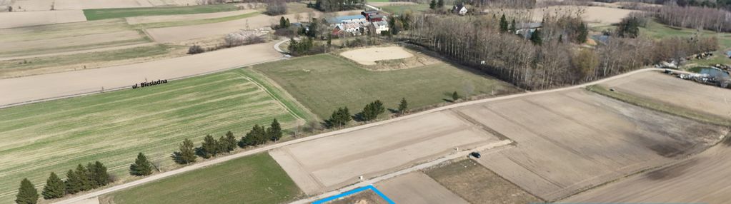 Dzialka pod zabudowę z wz, nasłoneczniona, płaska