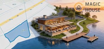 Działka z linią brzegową | jezioro wierzysko