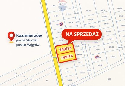 Działka z warunkami zabudowy.