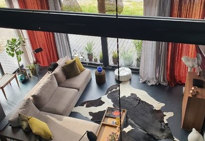 Klimatyczny dom w stylu stodoły na wilanowie