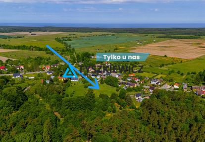 Urokliwa działka nad morzem 1000m2 przy lesie