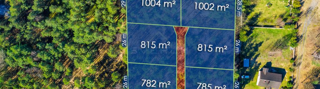 Działki ostrów gm. żarki