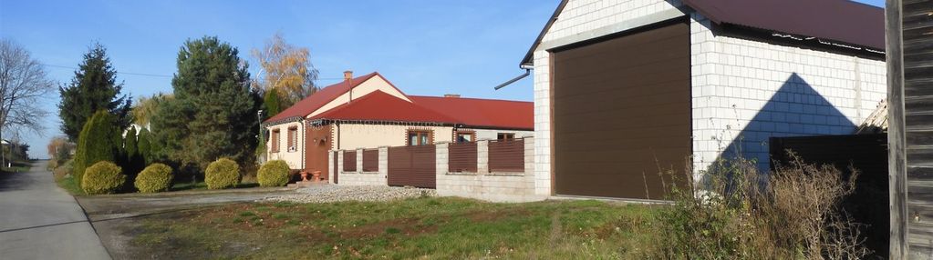 Prosperujące gospodarstwo rolne.