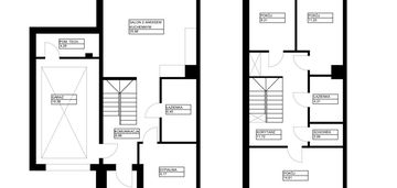 136,70/bliźniak/stan deweloperski/bez prowizji