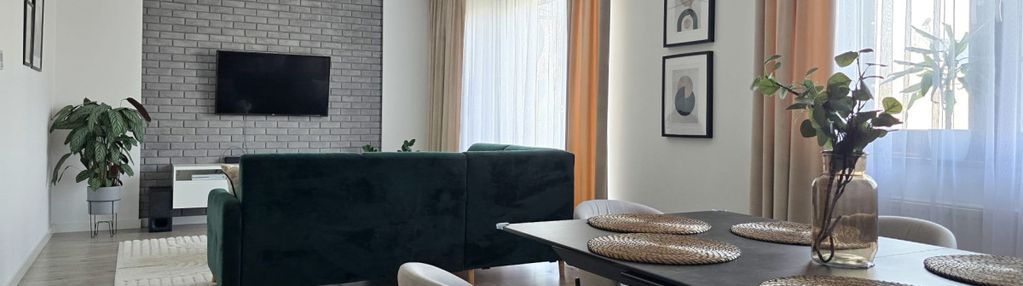 Apartament  dwupoziomowy 109m2 z ogródkiem łoziska