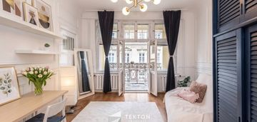 Centrum poznania  +100 m² w kamienicy, półwiejska