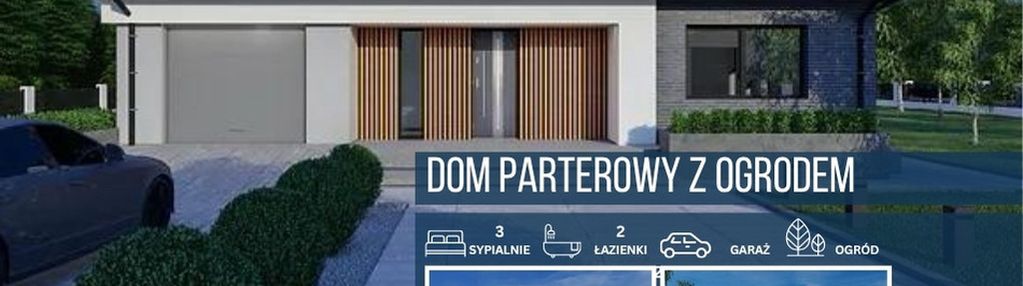 Przedsprzedaż! dom parterowy z dużą działką 10 ar