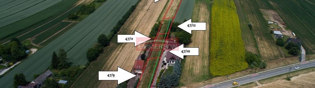 Działki budowlane, nowe brzesko, hebdów