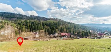 Wisła - gościejów działka z widokiem