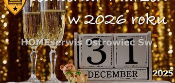 Szczęśliwego nowego roku zyczy agencja homeserwis