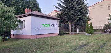 Murowany dom na sporej działce, boernerowo