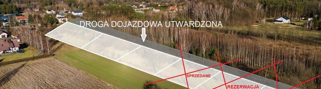 6 działek z warunkami zabudowy+dodatkowe 5 działek