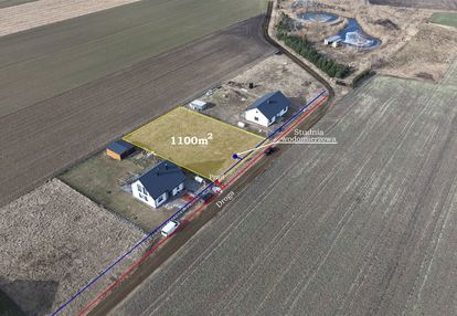 Działka budowlana 1100 m², arcelin gm.płońsk, mpzp