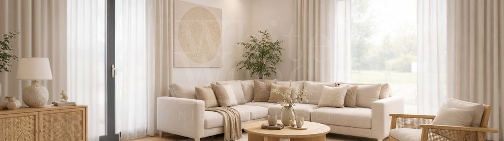 Dom wolnostojący w sąsiedztwie lasu