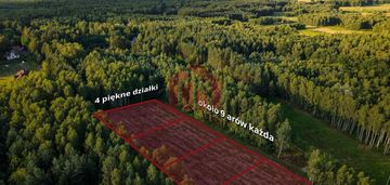Działki budowlane lesie - okazja, jedyne takie!