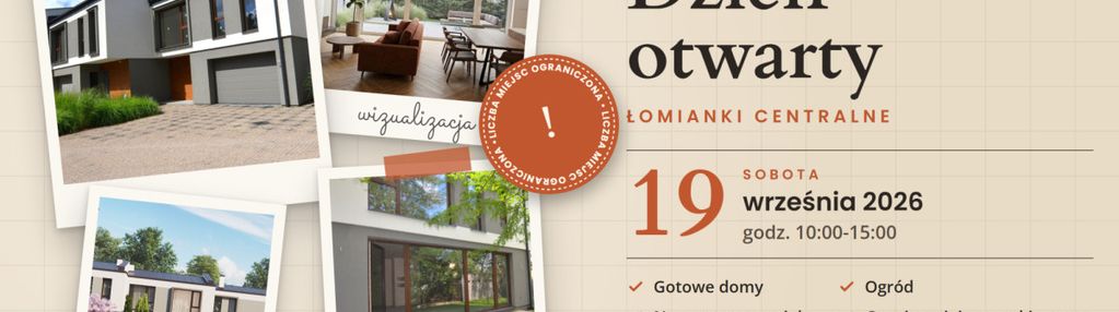 Dom_5 pokoi_ ogród_ duży garaż_łomianki centralne