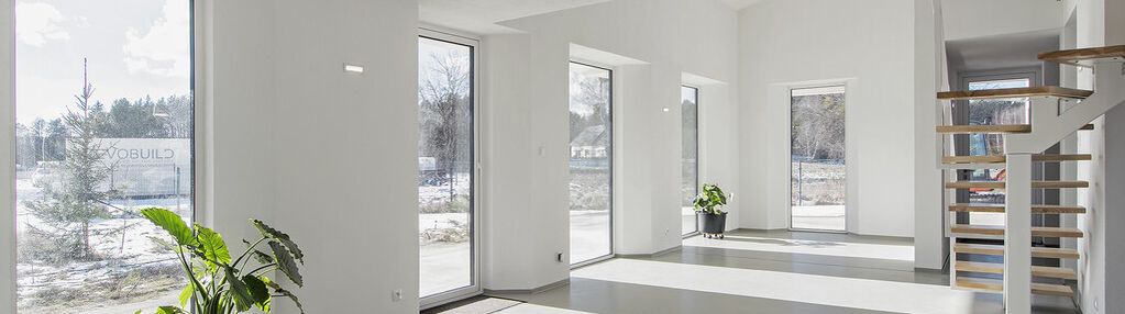 Pasywny dom z fotowoltaika i magazynem energii