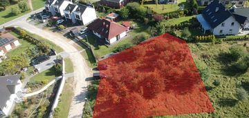 Działka budowlana 1011 m² - kąpino, gm. wejherowo