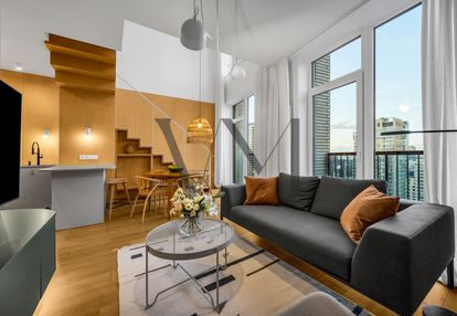 Penthouse z antresolą – browary warszawskie