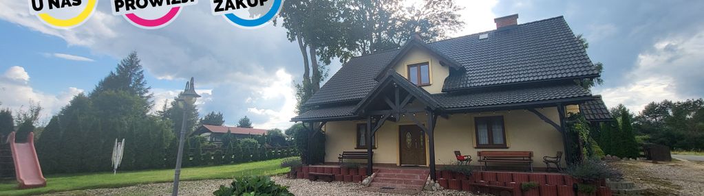 Dom wolnostojący w otulinie kaszubskich lasów