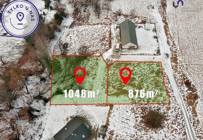 Duża działka budowlana w spokojnej okolicy