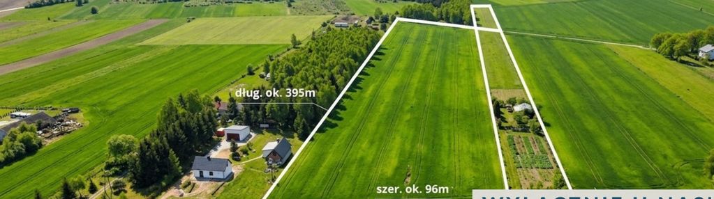 Działki inwestycyjna / 3,5ha / falbogi borowe