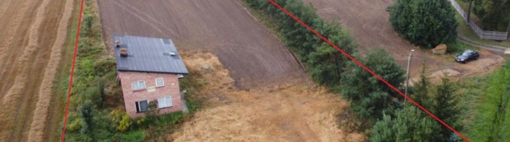 Dom w stanie surowym 100 m2 z usługami