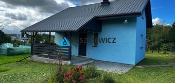 Działka rod z murowanym domkiem całorocznym