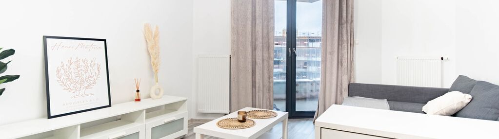 Nowoczesne studio* wiślane tarasy 2.0* 6 piętro