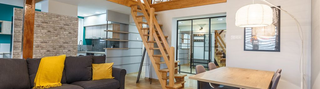 3-pokojowe mieszkanie z piękną antresolą