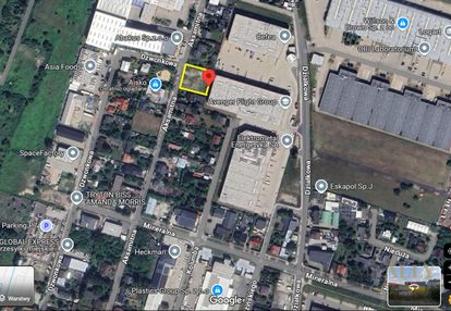 Działka 1466 m2 pod biurowiec 2400 m2 pu z pnb