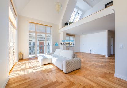 Modern penthouse-style apartment/wileńska park