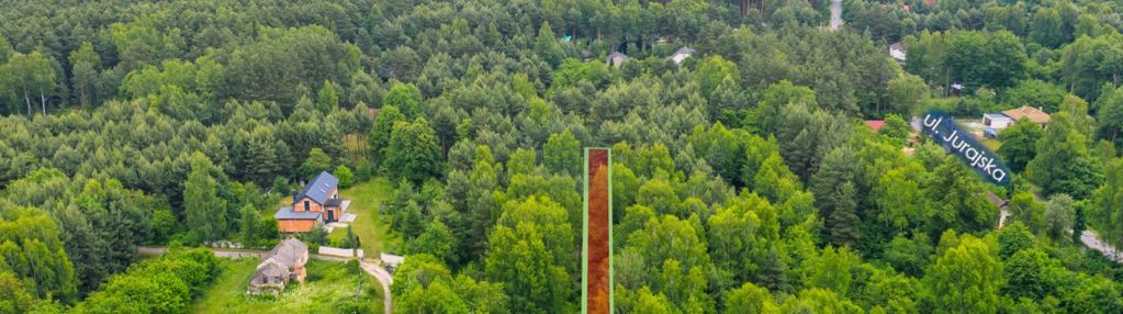 Działka budowlana w środku lasu  950m2