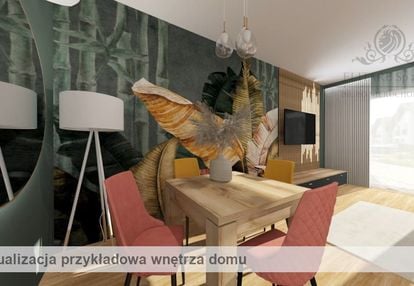 Dom w zab. bliźniaczej 138,86m2 z pompą ciepła/ lutynia, gm. miękinia