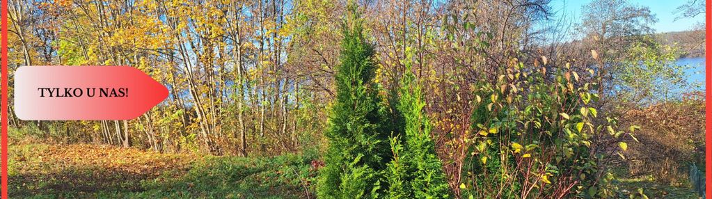 Pięknie położona działka przy jeziorze- dobiegniew